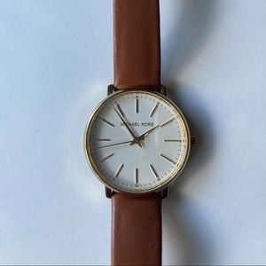 Michael Kors Leather Watch